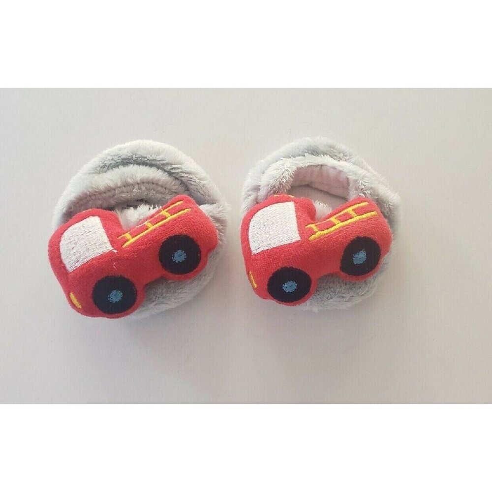Gerber Infant Firetruck Slippers 0-6m